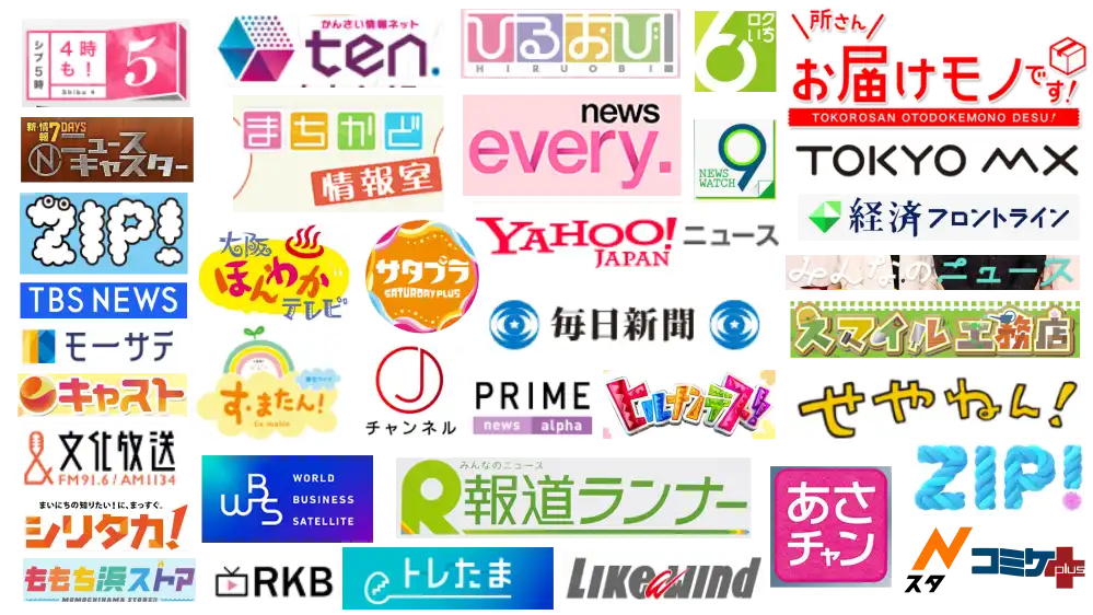 人間エアコン面水冷服メディア出演実績