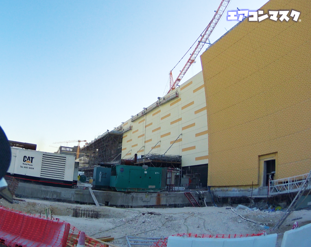 クールスマイルがカタールの大型ショッピングモール建築現場監督からヒアリング